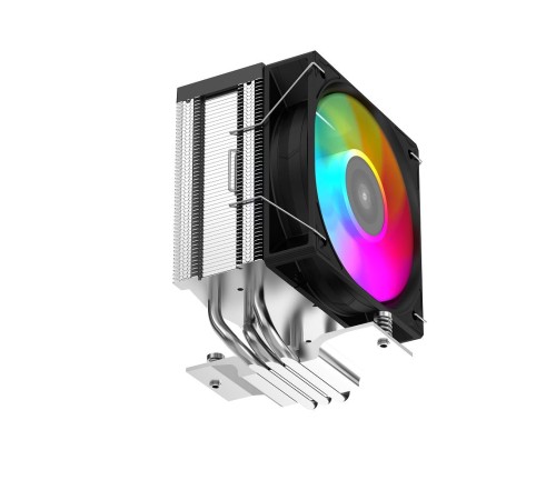 Кулер для процессора/ CPU Cooler SAMA X30L (180W, 4-pin PWM, 133.5mm, 3x6mm, ARGB, 1x100mm, 50.1CFM, 35.2dBA, 2600RPM, S: 1851/1700/1200/115X, AM5/AM4, silver)