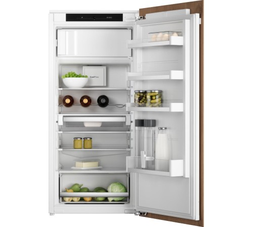 Встраиваемый холодильник ASKO/ Встраиваемый холодильник ASKO, Арт. 743637, МК сверху, объем 180 л, LED освещение, SuperCool, SuperFreeze, Low Frost, Soft Close, CoolFlow+, контроль влажности, электронная панель управления