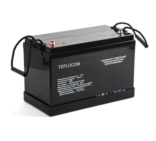 (437) Бастион TEPLOCOM 100Ач АКБ СК 12В/100 Ач/T7-M6/Срок службы 12 лет/1 г.г (437) Бастион TEPLOCOM 100Ач АКБ СК 12В/100 Ач/T7-M6/Срок службы 12 лет/1 г.г