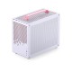 Корпус без блока питания/ Case JONSBO Z20, Mini-Tower, TG, no fan, 1xUSB-A 3.2 + 1xUSB-C 3.2, mATX, mITX Pink/White