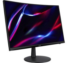 Монитор 23,6'' ACER Nitro ED240QS3bmiipx, ZeroFrame, Curved 1500R Black, 16:9, VA, 1920x1080, 1 / 5ms, 250cd, 180Hz, 2xHDMI(2.0) + 1xDP(1.4) + Audio Out, Speakers 2Wx2, sync: FreeSync Premium, hdr: HDR 10