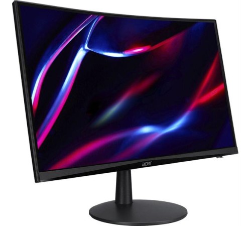 Монитор 23,6'' ACER Nitro ED240QS3bmiipx, ZeroFrame, Curved 1500R Black, 16:9, VA, 1920x1080, 1 / 5ms, 250cd, 180Hz, 2xHDMI(2.0) + 1xDP(1.4) + Audio Out, Speakers 2Wx2, sync: FreeSync Premium, hdr: HDR 10