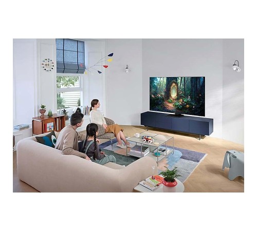 Телевизор ЖК 65" Samsung/ 65", Neo QLED 4K, Smart TV,Wi-Fi, Voice, PQI 4300, HDR 24х, HDR10+, DVB-T2/C/S2, 2.2.2 CH, 60W, OTS, FreeSync Premium Pro, 4HDMI, 2USB, ECLIPSE/FROST SILVER 2023