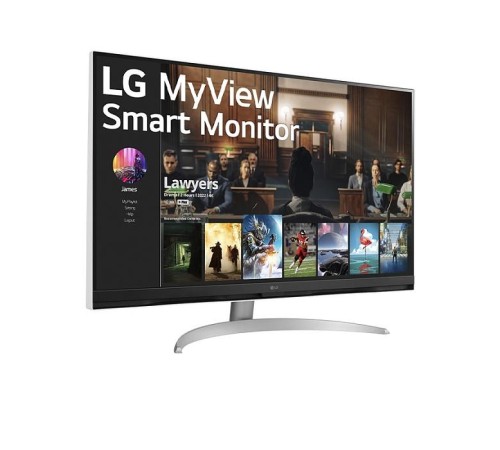 Монитор LG LCD 32SQ700S-W/ LG MyView 32SQ700S-W 31.5'' 4K UHD Smart Monitor, VA, 250cd/m2, 16:9, 5мс (GtG), 60Hz, 178/178, speakers 5Wx2, внешний БП, USB Type-C™ (PD 65 W), 2xHDMI, USB, VESA 100x100 mm, webOS Монитор LG LCD 32SQ700S-W/ LG MyView 32SQ700S-W 31.5'' 4K UHD Smart Monitor, VA, 250cd/m2, 16:9, 5мс (GtG), 60Hz, 178/178, speakers 5Wx2, внешний БП, USB Type-C™ (PD 65 W), 2xHDMI, USB, VESA 100x100 mm, webOS