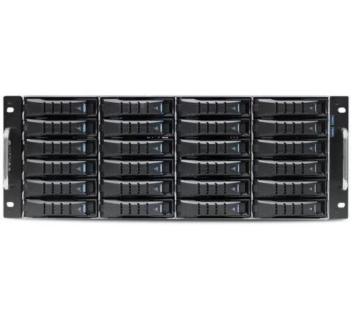 Серверный корпус/ RSC-4BT, 4U 36x 3.5" hot-swap bays, tool-less 3.5" and 2.5" HDD tray, 1200W CRPS redundant power supply, 2x 7mm 2.5" hot-swap OS, low profile rear panel, rail, front 4U24 SAS 12G expander controller on backplane (35X