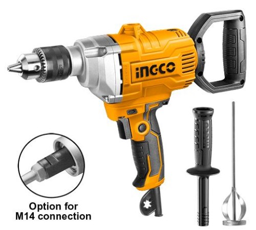 Миксер строительный Ingco MX11008 (Мятая упаковка) Миксер строительный Ingco MX11008 (Мятая упаковка)