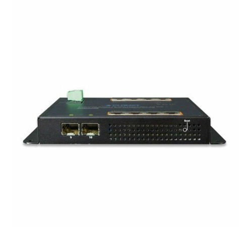 WGS-4215-8T2S индустриальный коммутатор/ IP30, IPv6/IPv4, 8-Port 1000TP + 2-Port 100/1000F SFP Wall-mount Managed Ethernet Switch (-40 to 75 C), dual redundant power input on 12-48VDC / 24VAC terminal block and power jack, SNMPv3, 802.1Q VLAN, IGMP Snoopi WGS-4215-8T2S индустриальный коммутатор/ IP30, IPv6/IPv4, 8-Port 1000TP + 2-Port 100/1000F SFP Wall-mount Managed Ethernet Switch (-40 to 75 C), dual redundant power input on 12-48VDC / 24VAC terminal block and power jack, SNMPv3, 802.1Q VLAN, IGMP Snoopi