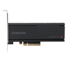Твердотельный накопитель/ Samsung SSD PM1735, 1600GB, HHHL, NVMe, PCIe 4.0 x8, V-NAND, R/W 7000/2400MB/s, IOPs 1 000 000/200 000, TBW 8760, DWPD 3 (12 мес.)