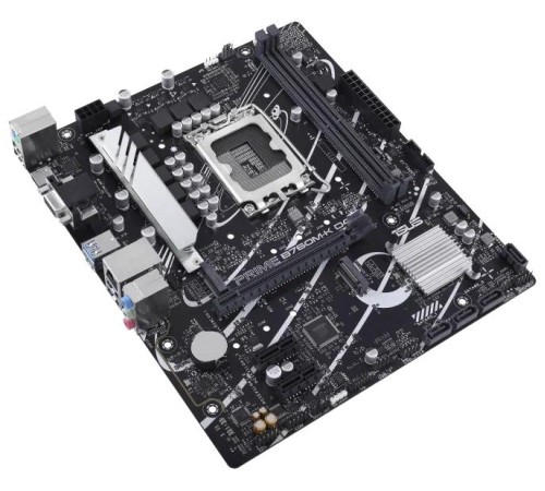 Материнская плата ASUS PRIME B760M-K D4, LGA1700, B760, 2*DDR4, 4*SATA, 2*M.2, 4*USB 3.2, 2*USB 2.0, 1*PCIx16, 2*PCIx1, VGA+HDMI, mATX; 90MB1DS0-M1EAY0
