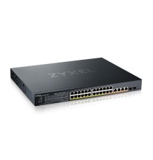 коммутатор Smart L3 Lite коммутатор Zyxel NebulaFlex XMG1930-30HP, rack 19", 24xRJ-45: 1/2.5G PoE+ (4 из них PoE++), 4xRJ-45: 1/2.5/5/10G PoE++, 2xSFP+, бюджет PoE 700 Вт