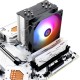 Кулер для процессора/ CPU Cooler Thermalright Burst Assasin 120 ARGB (4-pin PWM, 154mm, Ni/CU, 6x6mm, ARGB, 1x120mm, 66.17CFM, 25.6dBA, 1550RPM, S: 1700, 1200, 115X, AM5, AM4)