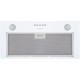 ВЫТЯЖКА MAUNFELD CROSBY SINGL 60 WHITE/ Полновстраиваемая, 60см, 850 м3, кнопочное управление, LED, площадь кухни до 30м2, опция: угольный фильтр CF140C-2шт, белая