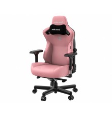 Кресло игровое Anda Seat Kaiser 3, цвет розовый, размер XL (180кг), материал ПВХ (модель AD12)