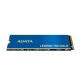 Твердотельный накопитель/ ADATA SSD LEGEND 700 GOLD, 2048GB, M.2(22x80mm), NVMe 1.4, PCIe 3.0 x4, 3D NAND, R/W 2000/1600MB/s, IOPs 130 000/280 000, TBW 480, DWPD 0.2, with Heat Sink (3 года)