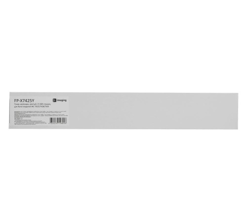 Тонер-картридж F+ imaging, желтый, 15 000 страниц, для Xerox моделей WC 7425/7428/7435 (аналог 006R01400), FP-X7425Y (Мятая упаковка)