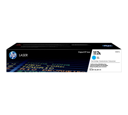 Тонер-картридж/ HP 117A Cyan Original Laser Toner Cartridge Тонер-картридж/ HP 117A Cyan Original Laser Toner Cartridge