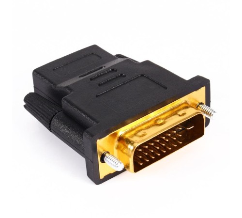 Greenconnect Адаптер-переходник DVI-D Dual-link 24+1M/HDMI 19F GCR-CV105 Greenconnect Адаптер-переходник DVI-D Dual-link 24+1M/HDMI 19F GCR-CV105