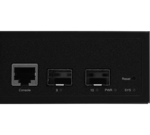 Коммутатор/ 8-Port Layer 2 Managed Gigabit Switch with 2 Gigabit SFP Slots Коммутатор/ 8-Port Layer 2 Managed Gigabit Switch with 2 Gigabit SFP Slots