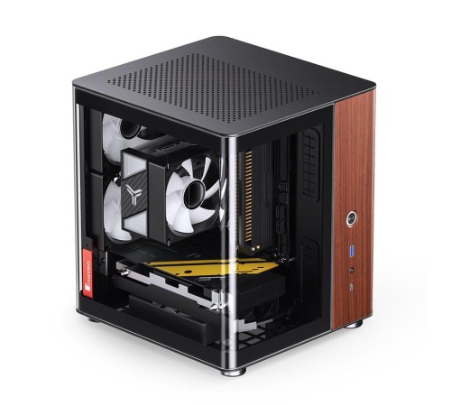 Корпус без блока питания/ Case JONSBO TK-0, Mini-Tower, no fans, 1xUSB-A 3.2 + 1xUSB-C 3.2, SFX PSU Support, mITX Black Корпус без блока питания/ Case JONSBO TK-0, Mini-Tower, no fans, 1xUSB-A 3.2 + 1xUSB-C 3.2, SFX PSU Support, mITX Black