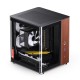 Корпус без блока питания/ Case JONSBO TK-0, Mini-Tower, no fans, 1xUSB-A 3.2 + 1xUSB-C 3.2, SFX PSU Support, mITX Black
