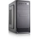 Корпус с блоком питания 450Вт./ Case Forza mATX, 450W, 2xUSB2.0, Black, w/o FAN, 12 cm fan PSU, power cord