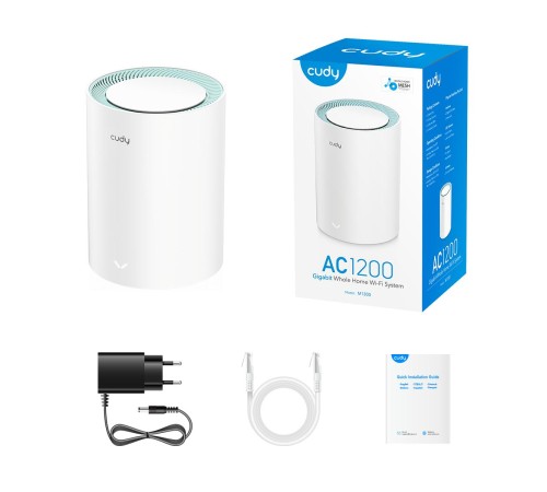Wi-Fi Mesh-система/ AC1200 Wi-Fi Gigabit Mesh Solution 1-Pack, Chipset MT7621DA+MT7613B+MT7603, Dual-Band, 867Mbps at 5GHz + 300Mbps at 2.4GHz, 802.11ac/a/b/g/n, 2 Gigabit Ethernet Ports, 4 internal antennas,MU-MIMO, DDNS, Zerotier/Wireguard/OpenVPN/IPSec Wi-Fi Mesh-система/ AC1200 Wi-Fi Gigabit Mesh Solution 1-Pack, Chipset MT7621DA+MT7613B+MT7603, Dual-Band, 867Mbps at 5GHz + 300Mbps at 2.4GHz, 802.11ac/a/b/g/n, 2 Gigabit Ethernet Ports, 4 internal antennas,MU-MIMO, DDNS, Zerotier/Wireguard/OpenVPN/IPSec