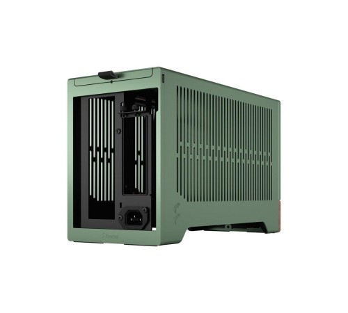 Корпус без блока питания/ Case Fractal Design Terra, Mini-Tower, no fans, 1xUSB-A 3.0 + 1xUSB 3.2 Type-C, SFX PSU Support, mITX Jade