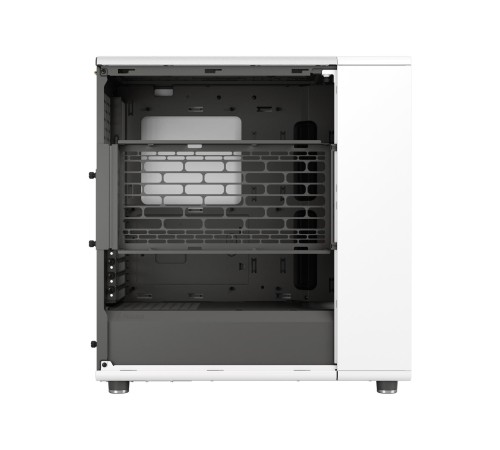 Корпус ПК без блока питания/ Case Fractal Design North, Midi-Tower, 2x140mm, 2xUSB-A 3.2 + 1xUSB 3.2 Type-C ATX, mATX, mITX Wood panel, Chalk White