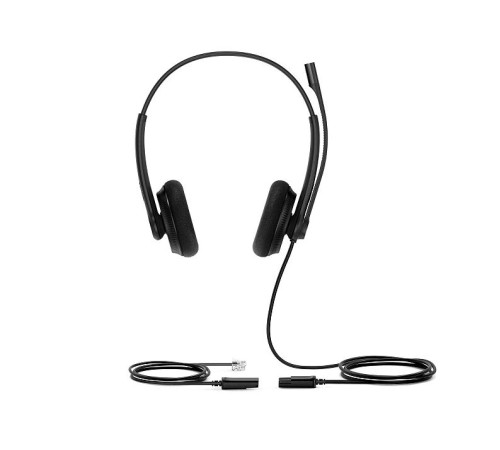 Wired Headset with QD to RJ Port YHS34 Lite Dual Wired Headset with QD to RJ Port YHS34 Lite Dual
