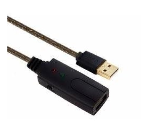 Greenconnect Удлинитель USB 2.0 с активным усилителем сигнала 5.0m Premium AM/AF, 24/22 AWG экран, армированный, морозостойкий, разъёмом для доп.питания, черно-прозрачный, GCR-UEC3M2-BD2S-5.0m Greenconnect Удлинитель USB 2.0 с активным усилителем сигнала 5.0m Premium AM/AF, 24/22 AWG экран, армированный, морозостойкий, разъёмом для доп.питания, черно-прозрачный, GCR-UEC3M2-BD2S-5.0m