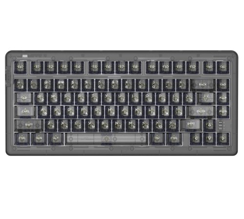 Клавиатура механическая проводная Dareu A81 Black (черный), 81 клавиша, switch Firefly (tactile) (Вскрытая упаковка) Клавиатура механическая проводная Dareu A81 Black (черный), 81 клавиша, switch Firefly (tactile) (Вскрытая упаковка)