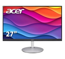 Монитор/ ACER CB272UEbmiiprx 27'', ZeroFrame Yes, Black, 16:9, IPS, 2560x1440, 1 / 4ms, 350cd, 100Hz, 1xHDMI(2.0) + 1xDP(1.2) + Audio out, Speakers 2Wx2, sync: DP/HDMI FreeSync, hdr: HDR 10, hadj 165, Pivot, DE: Delta E<1
