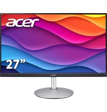 Монитор/ ACER CB272UEbmiiprx 27'', ZeroFrame Yes, Black, 16:9, IPS, 2560x1440, 1 / 4ms, 350cd, 100Hz, 1xHDMI(2.0) + 1xDP(1.2) + Audio out, Speakers 2Wx2, sync: DP/HDMI FreeSync, hdr: HDR 10, hadj 165, Pivot, DE: Delta E<1