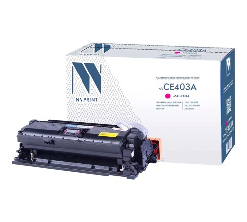 -/ Тонер-картридж NVP NV-CE403A Magenta для HP Color LaserJet 500 M575dn/ 500 M575f/ M575c/ 500 M551dn/ 500 M551n/ 500 M551xh/ 500 M570dn/ 500 M570dw (6000k) -/ Тонер-картридж NVP NV-CE403A Magenta для HP Color LaserJet 500 M575dn/ 500 M575f/ M575c/ 500 M551dn/ 500 M551n/ 500 M551xh/ 500 M570dn/ 500 M570dw (6000k)