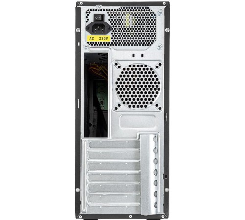 Корпус c блоком питания 450 Ватт/ Case Foxline FL-301, ATX, 1x5.25EXT, 1x3.5EXT, 4x3.5INT, 2xUSB2.0, 2xUSB3.0, HDA, w/o FAN, w/450W ATX PSU, w/1.2m EU pwr cord