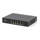 Коммутатор (4070)SKAT PoE-4E-1G коммутатор PoE Plus, мощность 80Вт, порты: 4-Ethernet, 1-Uplink