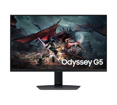 Монитор Samsung 27" Odyssey G5 G50D S27DG502EI IPS 16:9 2560x1440x180Hz 1ms 350cd 1000:1 178/178 HDMI DP HAS Pivot Tilt Swiv VESA Black (незначительное повреждение коробки)