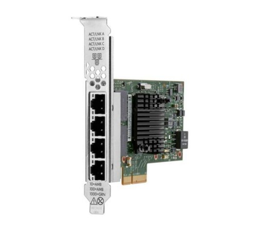 Сетевой адаптер/ Broadcom BCM5719 Ethernet 1Gb 4-port BASE-T Adapter for HPE