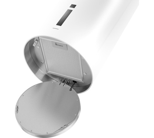 Вытяжка/ Кухонная вытяжка MAUNFELD Lee Wall (sensor) 39 белый, 1000 м3/ч, 4 скорости, сенсорное управление, таймер, уровень шума 52 дБ, цвет белый