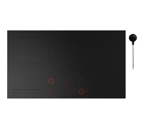 Варочная панель ASKO/ Арт. 737825 ; Встраиваемая варочная панель, дизайн PREMIUM, индукция, 6 зон для приготовления, Bridge, WI-FI, 47х90.4х52.2 см, черный матовый