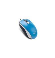 Мышь DX-110, USB, G5, голубая (blue, optical 1000dpi, подходит под обе руки)