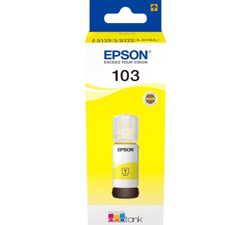 Чернила/ Epson EcoTank Yellow ink bottle L3100/3101/3110/3150/3151 Чернила/ Epson EcoTank Yellow ink bottle L3100/3101/3110/3150/3151