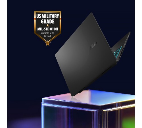 Ноутбук/ ASUS V16 V3607VH-RP046 16"(1920x1200 (матовый, 144Hz))/Intel Core 5 210H(2.2Ghz)/16384Mb/1024PCISSDGb/noDVD/Ext:nVidia GeForce RTX 5050(8192Mb)/Cam/BT/WiFi/63WHr/war 1y/1.95kg/Matte Black/noOS