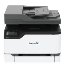 МФУ Sindoh C300 ЦВЕТ А4 принтер/копир/сканер/факс. 24 стр/мин А4 цв., 2400x600 dpi. Сканер цвет А4 до 90 изобр/мин. CPU 1ГГц, 2 Ядра, 1 Гб RAM, Ethernet, USB, Wi-Fi, старт. тонеры на 1500 отп. ч/б и цвет.