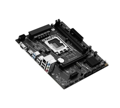 Материнская плата MAXSUN MS-Challenger H610M-D, LGA1700, H610, 2*DDR4, 3*SATA3, M.2, 2*USB 3.2, 4*USB 2.0, 1*PCIEx16, 1*PCIEx1, VGA+HDMI,  mATX