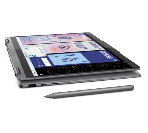 Ноутбук/ Lenovo Yoga 7 2-in-1 14ILL10 14"(1920x1200 OLED)/Touch/Intel Core Ultra 5 226V(2.1Ghz)/16384Mb/512PCISSDGb/noDVD/Int:Intel Arc graphics/Cam/BT/WiFi/70WHr/war 1y/1.38kg/luna grey/noOS + 65W, Pen, RU kbd Ноутбук/ Lenovo Yoga 7 2-in-1 14ILL10 14"(1920x1200 OLED)/Touch/Intel Core Ultra 5 226V(2.1Ghz)/16384Mb/512PCISSDGb/noDVD/Int:Intel Arc graphics/Cam/BT/WiFi/70WHr/war 1y/1.38kg/luna grey/noOS + 65W, Pen, RU kbd