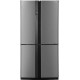Холодильник Sharp/ 172x89.2x77.1 см, объем камер 345+211, No Frost, морозильная камера снизу,серебристый