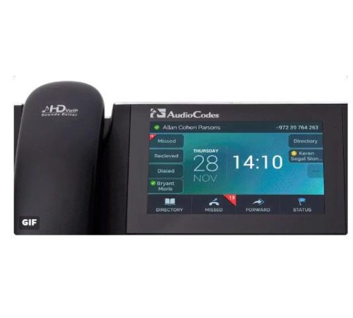 Телефон IP/ SfB 450HD IP-Phone PoE GbE and external power supply Black Телефон IP/ SfB 450HD IP-Phone PoE GbE and external power supply Black