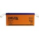 Батарея DELTA серия GEL, GEL 12-200, напряжение 12В, емкость 200Ач (разряд 10 часов),  макс. ток разряда (5 сек.) 1000А, макс. ток заряда 40А, свинцово-кислотная типа AGM+GEL, клеммы под болт М8, ДxШxВ 522х239х217мм., вес 64.7кг., LCD, срок службы 10-12 л