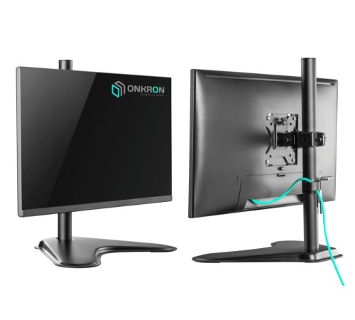 ONKRON кронштейн для монитора 13"-34" настольный, чёрный D101FS ONKRON кронштейн для монитора 13"-34" настольный, чёрный D101FS